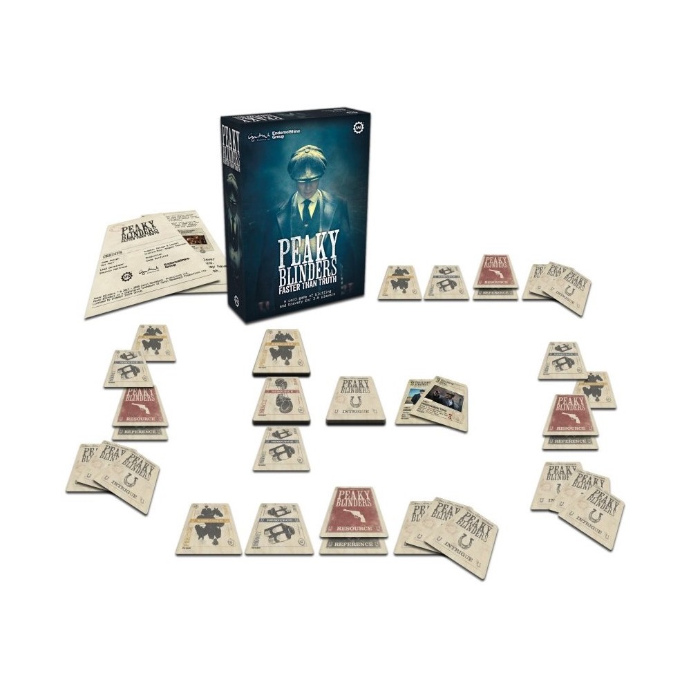 STEAMFORGED GAMES PEAKY BLINDERS FASTER THAN TRUTH BOARDGAME ENGLISH