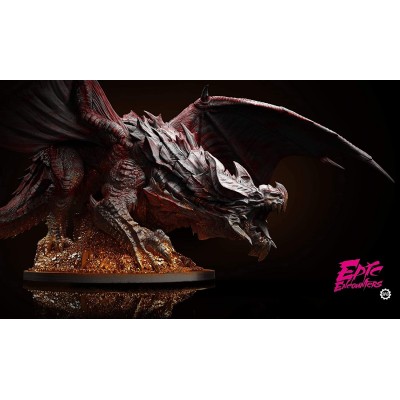 STEAMFORGED GAMES EPIC ENCOUNTERS LAIR OF THE RED DRAGON SET MINIATURE