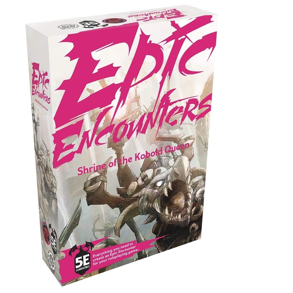 STEAMFORGED GAMES EPIC ENCOUNTERS SHRINE OF THE KOBOLD QUEEN SET MINIATURES