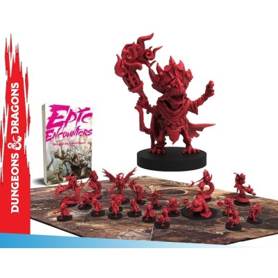 EPIC ENCOUNTERS SHRINE OF THE KOBOLD QUEEN SET MINIATURES STEAMFORGED GAMES