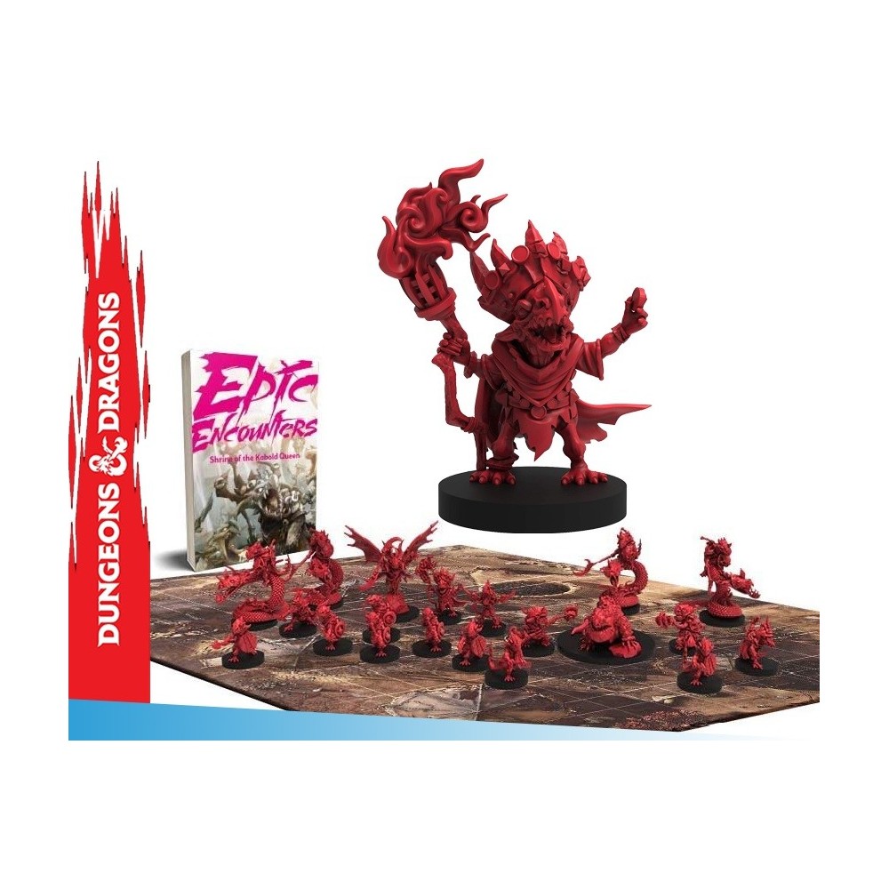 STEAMFORGED GAMES EPIC ENCOUNTERS SHRINE OF THE KOBOLD QUEEN SET MINIATURES