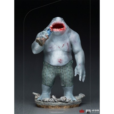 THE SUICIDE SQUAD KING SHARK BDS ART SCALE 1/10 STATUA FIGURE IRON STUDIOS