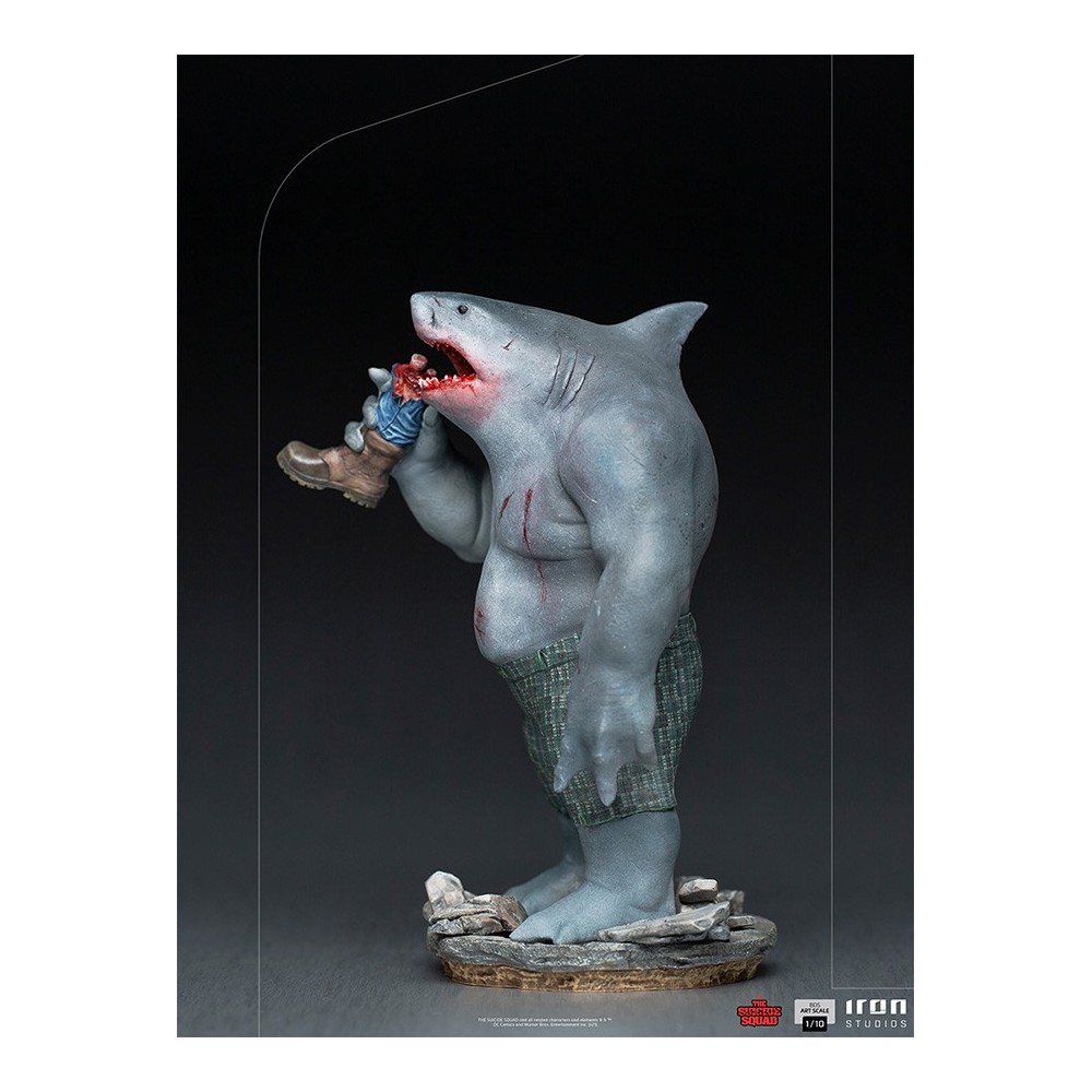 IRON STUDIOS THE SUICIDE SQUAD KING SHARK BDS ART SCALE 1/10 STATUE FIGURE