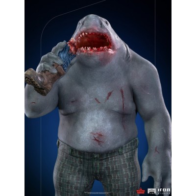 THE SUICIDE SQUAD KING SHARK BDS ART SCALE 1/10 STATUA FIGURE IRON STUDIOS