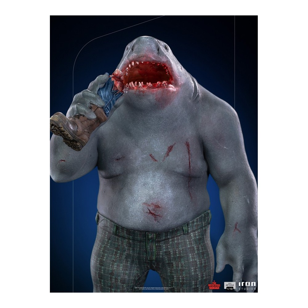 IRON STUDIOS THE SUICIDE SQUAD KING SHARK BDS ART SCALE 1/10 STATUE FIGURE