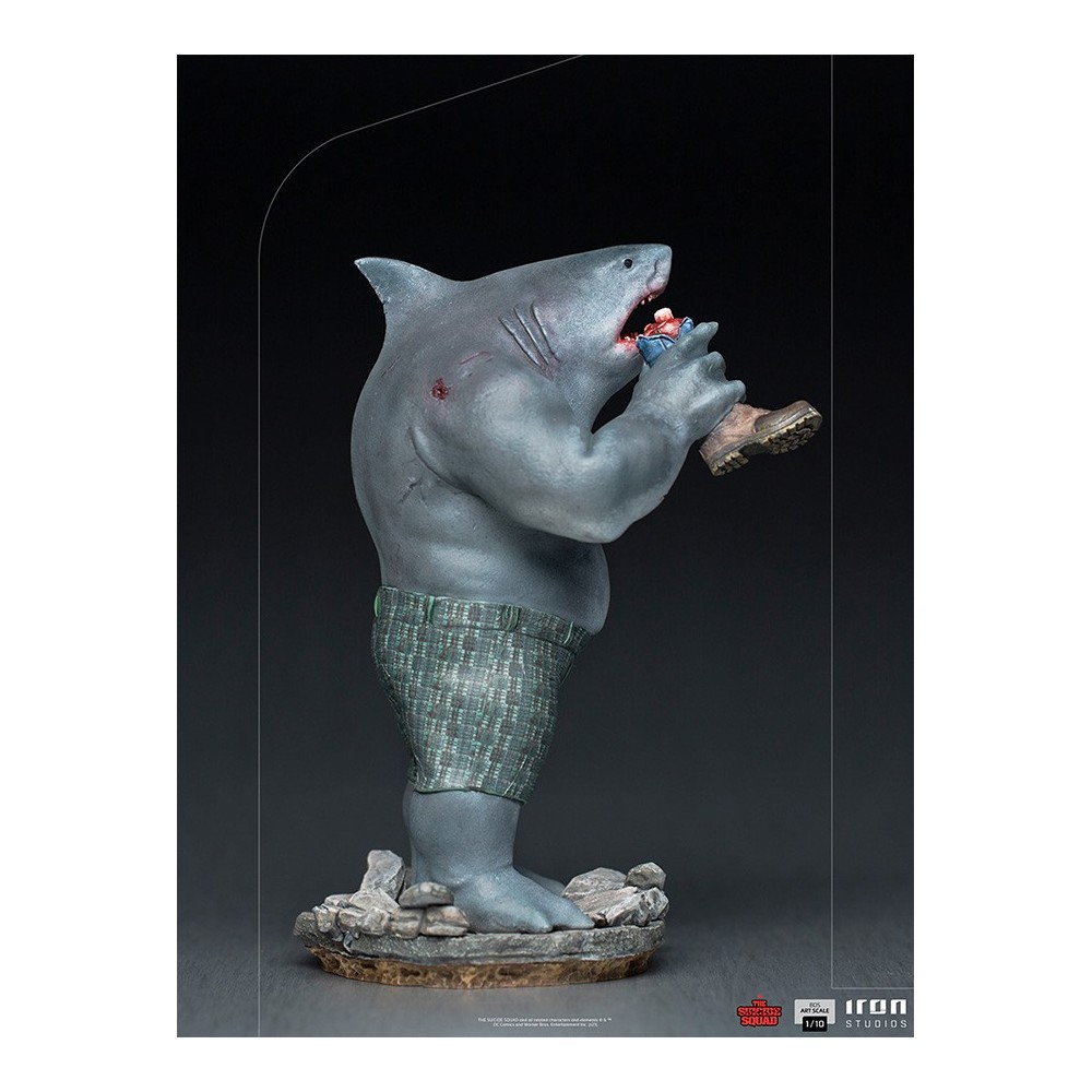 IRON STUDIOS THE SUICIDE SQUAD KING SHARK BDS ART SCALE 1/10 STATUE FIGURE