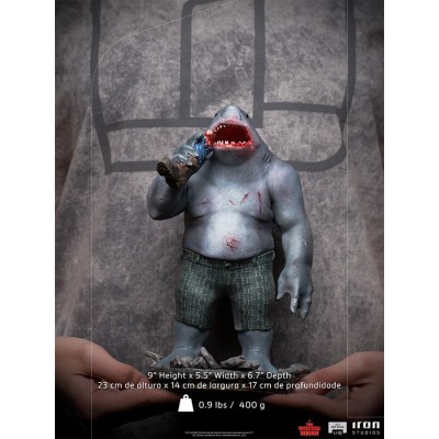 THE SUICIDE SQUAD KING SHARK BDS ART SCALE 1/10 STATUA FIGURE IRON STUDIOS