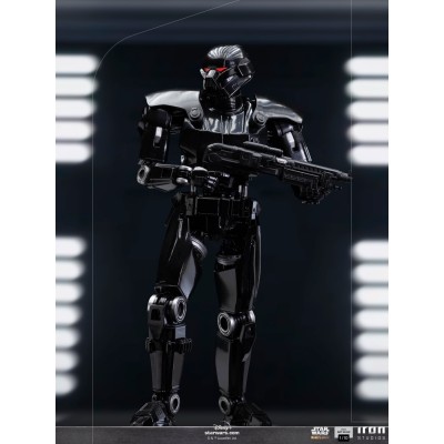 IRON STUDIOS THE MANDALORIAN DARK TROOPER BDS ART SCALE 1/10 STATUE FIGURE