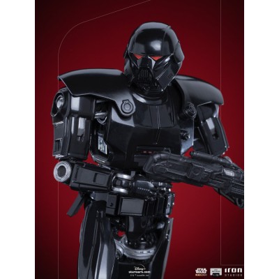 IRON STUDIOS THE MANDALORIAN DARK TROOPER BDS ART SCALE 1/10 STATUE FIGURE