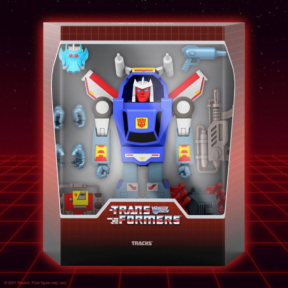 SUPER7 TRANSFORMERS ULTIMATES TRACKS ACTION FIGURE