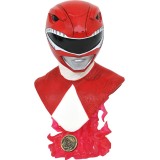 POWER RANGERS LEGENDS 3D RED RANGER 1/2 25CM RESINA BUSTO STATUA DIAMOND SELECT