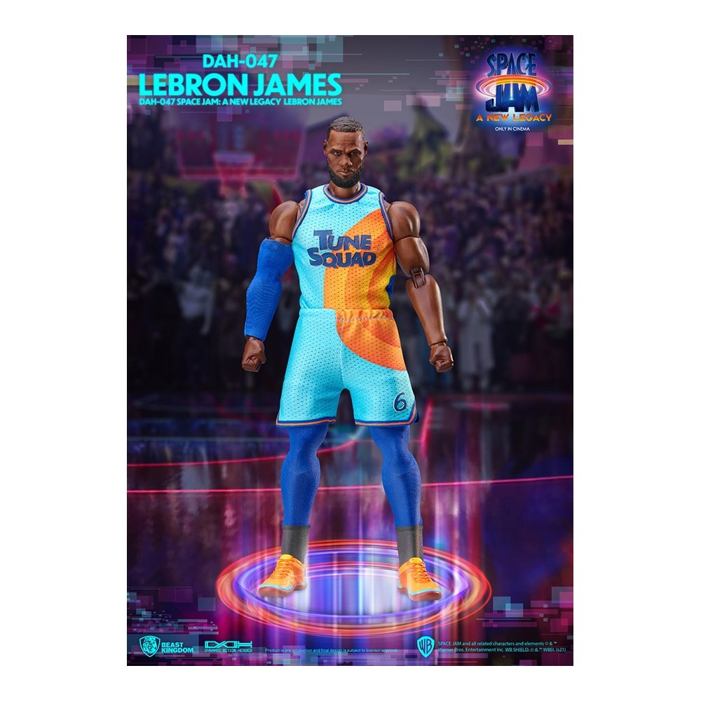 SPACE JAM 2 A NEW LEGACY LEBRON JAMES DAH-047 ACTION FIGURE BEAST KINGDOM