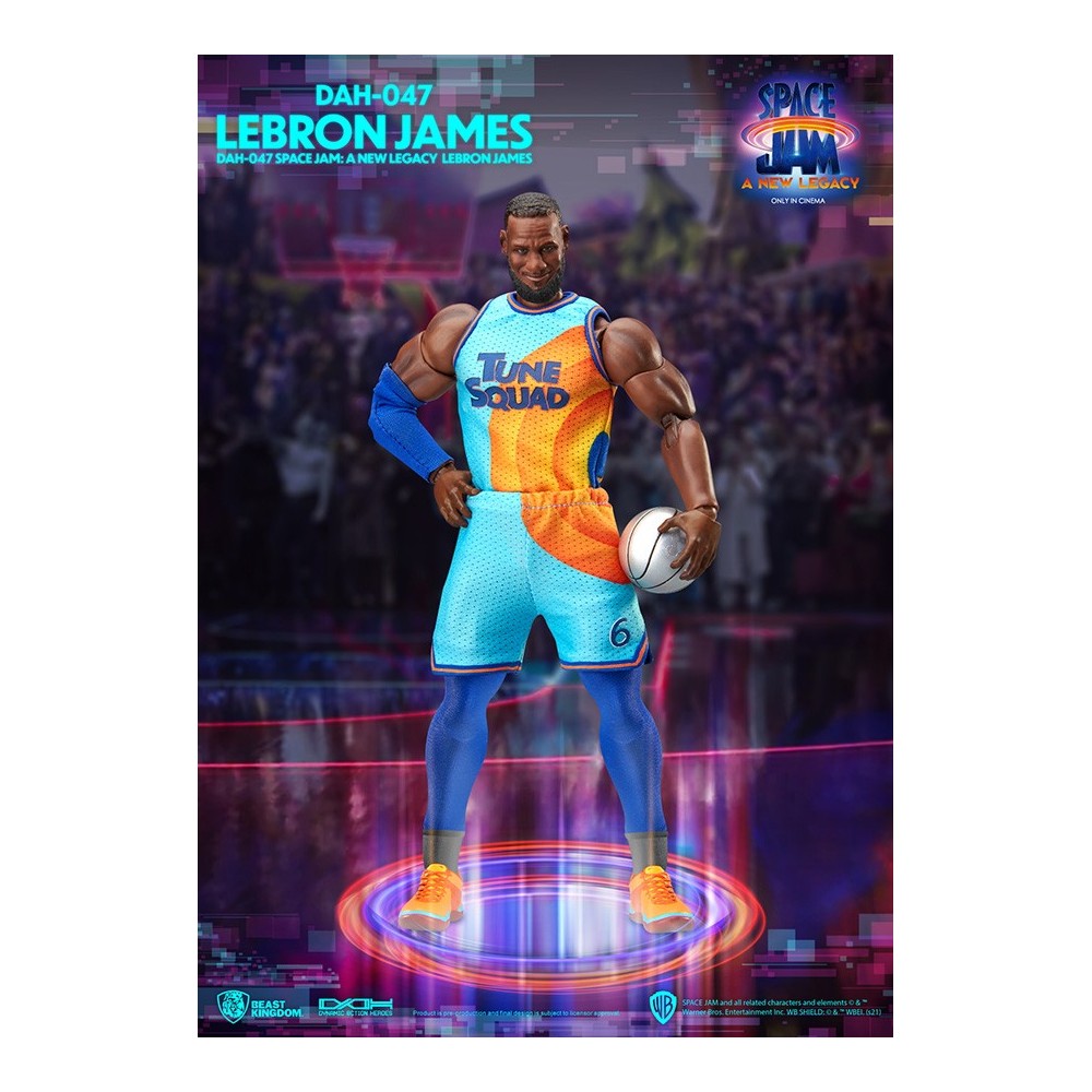 SPACE JAM 2 A NEW LEGACY LEBRON JAMES DAH-047 ACTION FIGURE BEAST KINGDOM