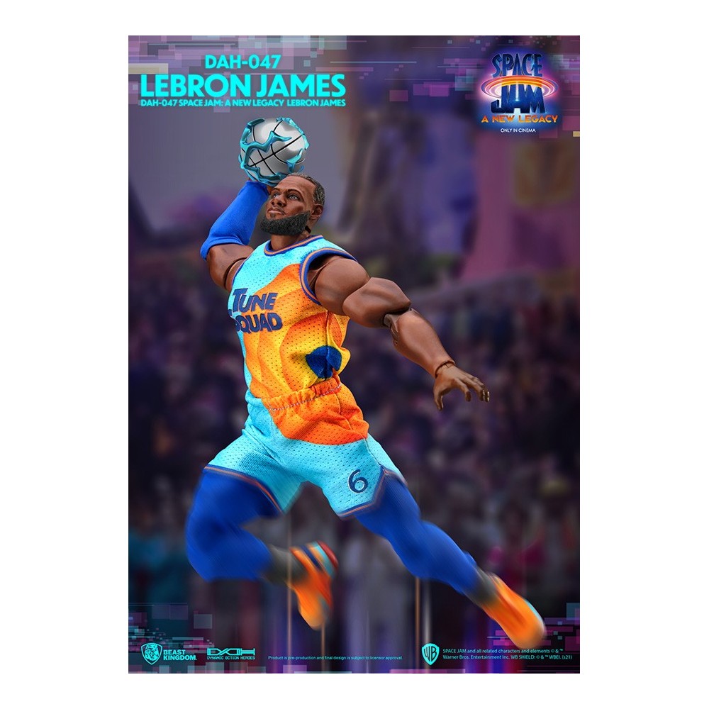 SPACE JAM 2 A NEW LEGACY LEBRON JAMES DAH-047 ACTION FIGURE BEAST KINGDOM