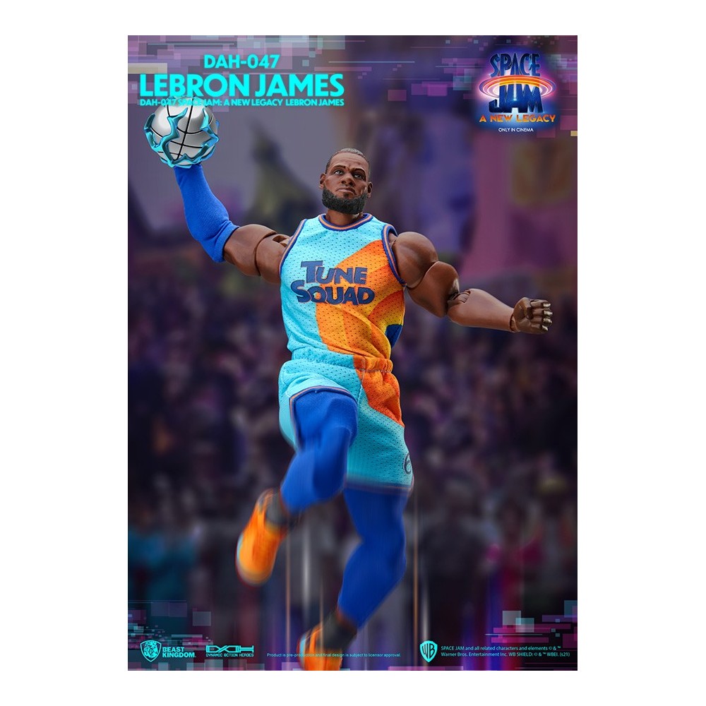 SPACE JAM 2 A NEW LEGACY LEBRON JAMES DAH-047 ACTION FIGURE BEAST KINGDOM