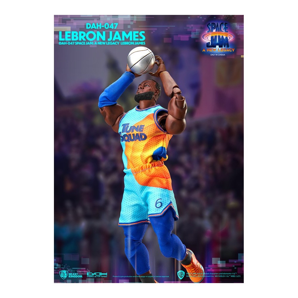 SPACE JAM 2 A NEW LEGACY LEBRON JAMES DAH-047 ACTION FIGURE BEAST KINGDOM