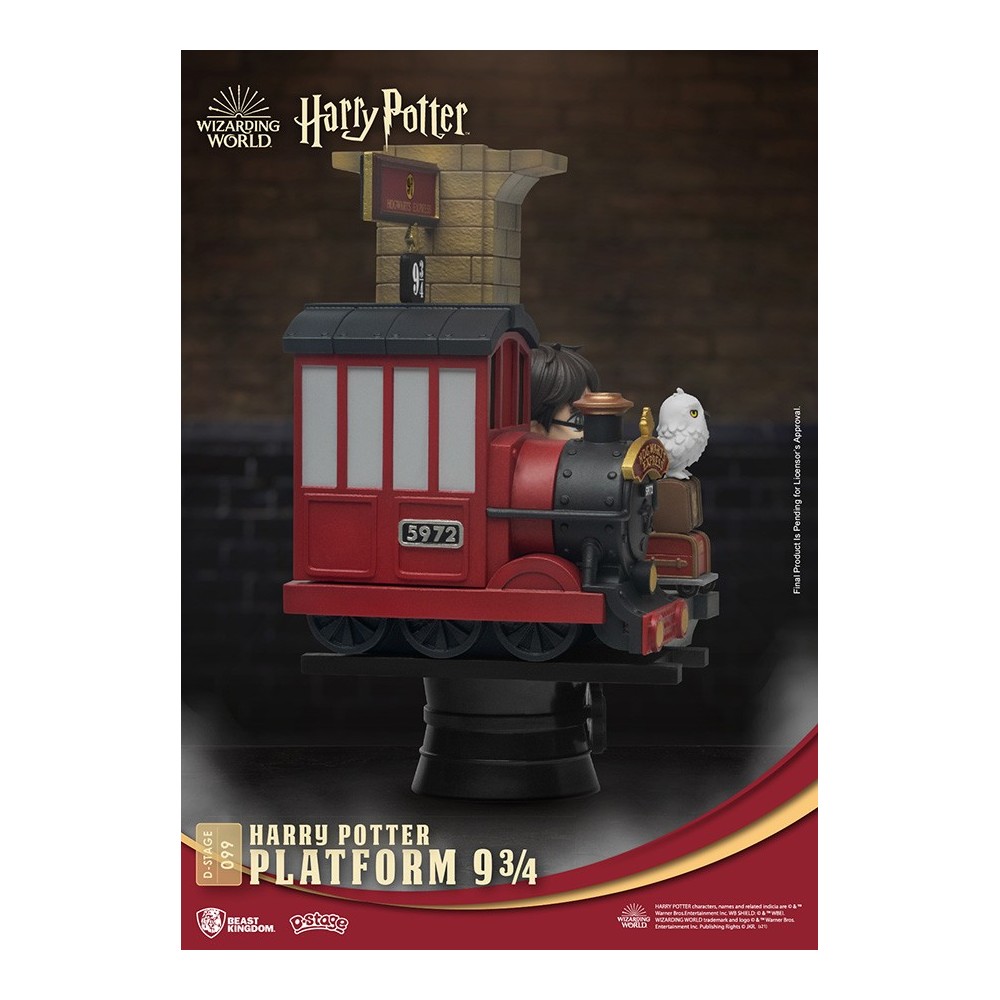 BEAST KINGDOM D-STAGE HARRY POTTER PLATFORM 3/4 STATUE FIGURE DIORAMA