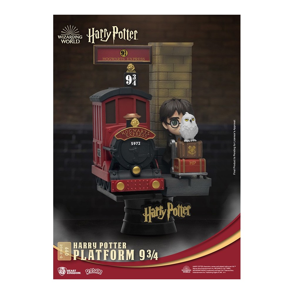 D-STAGE HARRY POTTER PLATFORM 3/4 STATUA FIGURE DIORAMA BEAST KINGDOM