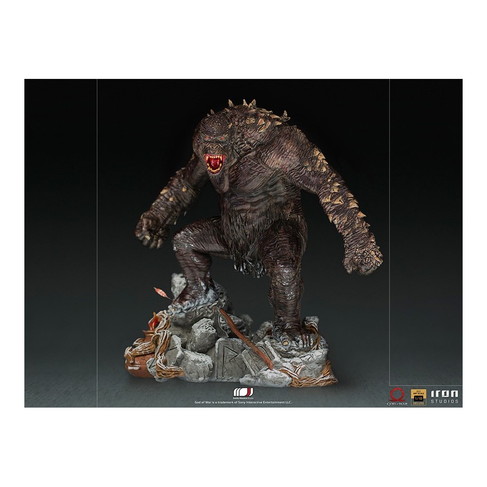 IRON STUDIOS GOD OF WAR OGRE BDS ART SCALE DELUXE 1/10 STATUE FIGURE