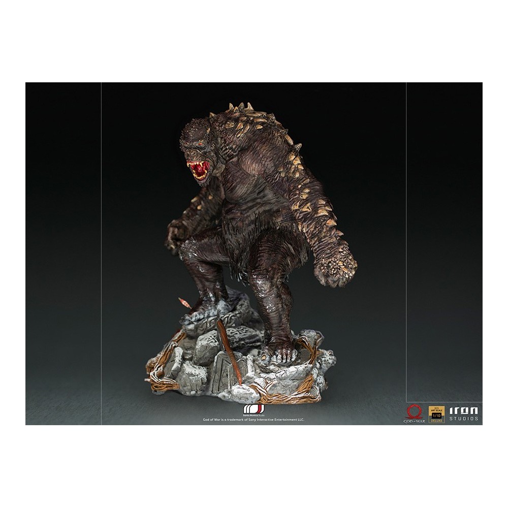 IRON STUDIOS GOD OF WAR OGRE BDS ART SCALE DELUXE 1/10 STATUE FIGURE