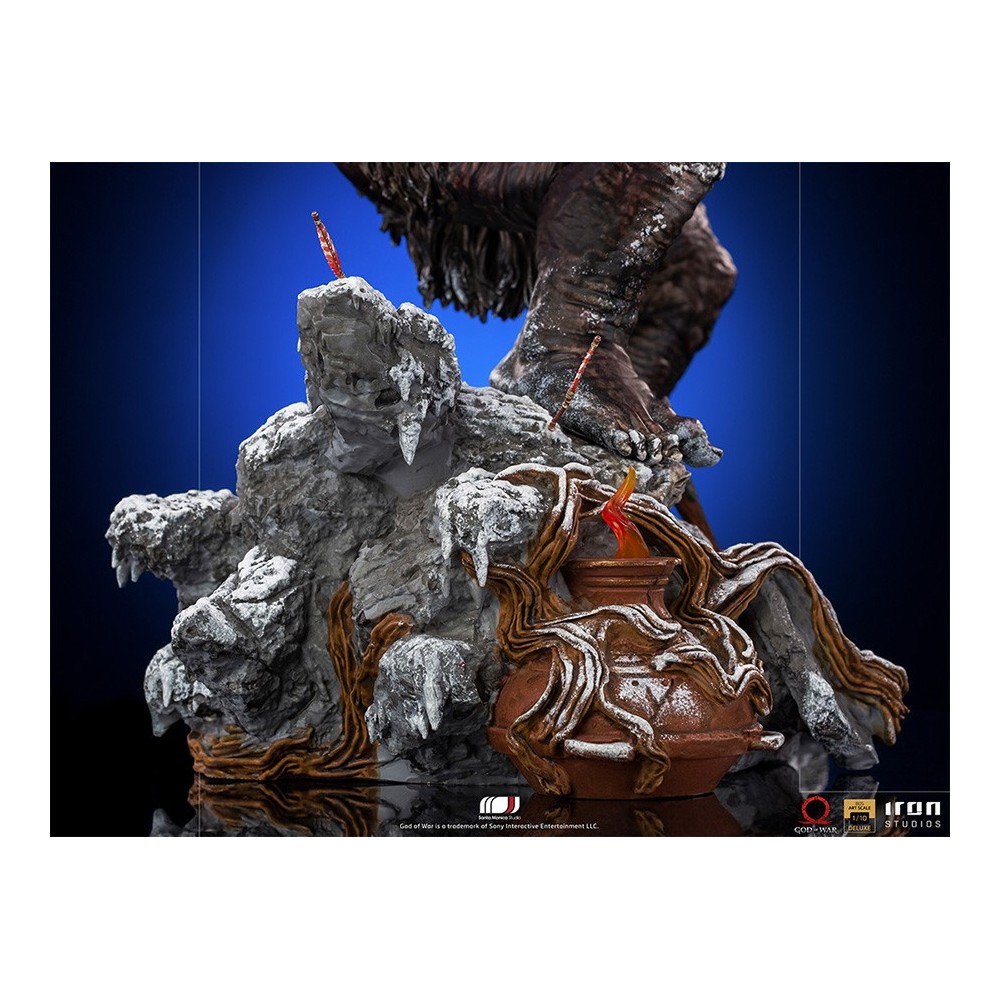 IRON STUDIOS GOD OF WAR OGRE BDS ART SCALE DELUXE 1/10 STATUE FIGURE
