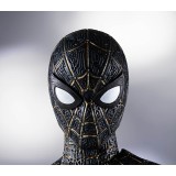 BANDAI SPIDER-MAN NO WAY HOME BLACK/GOLD S.H. FIGUARTS ACTION FIGURE