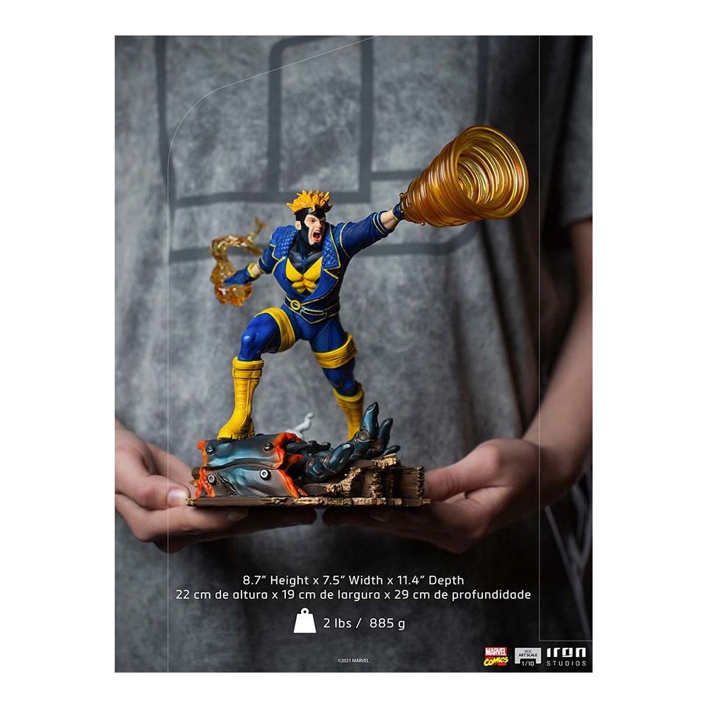 IRON STUDIOS X-MEN HAVOK ART SCALE 1/10 STATUE FIGURE