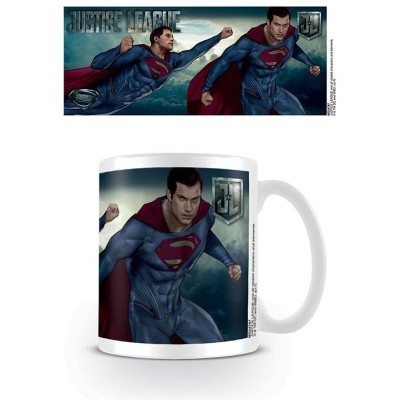 PYRAMID INTERNATIONAL DC MOVIE JUSTICE LEAGUE SUPERMAN CERAMIC MUG