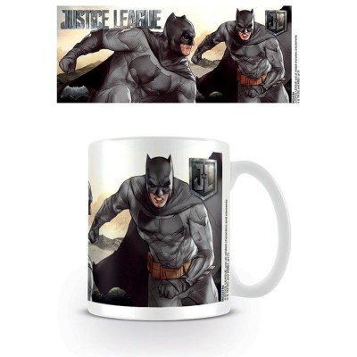 DC MOVIE JUSTICE LEAGUE BATMAN CERAMIC MUG TAZZA IN CERAMICA PYRAMID INTERNATIONAL