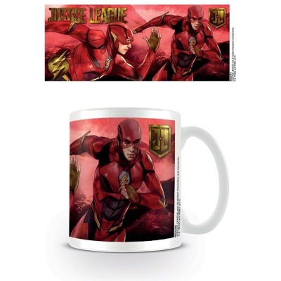 DC MOVIE JUSTICE LEAGUE FLASH CERAMIC MUG TAZZA IN CERAMICA PYRAMID INTERNATIONAL