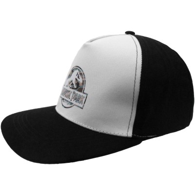 BASEBALL CAP JURASSIC PARK UFFICIALE WHITEBLACK