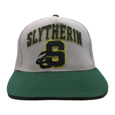 CAPPELLO BASEBALL CAP HARRY POTTER SLYTHERIN UFFICIALE SCRITTA RICAMATA