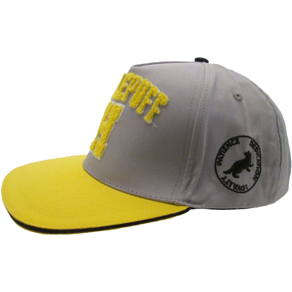 BASEBALL CAP HARRY POTTER HUFFLEPUFF OFFICIAL EMBROIDERED