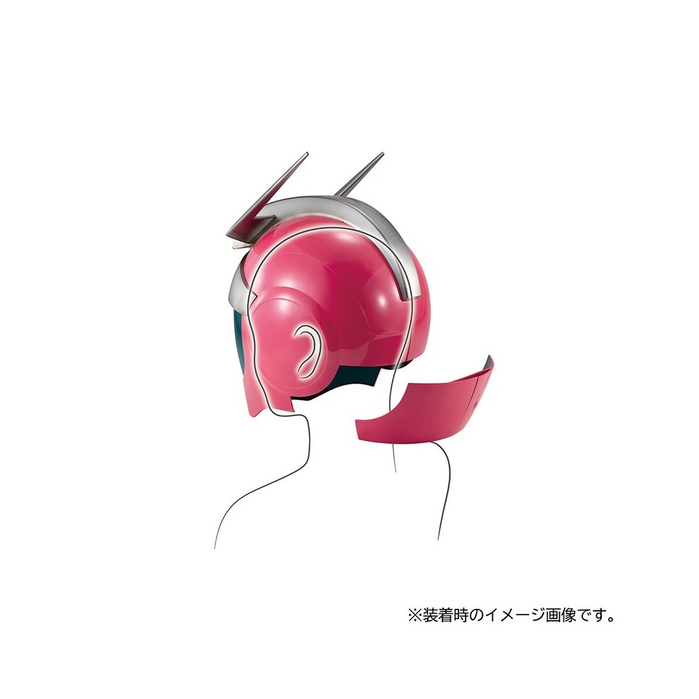 MOBILE SUIT GUNDAM CHAR AZNABLE SUIT HELMET CASCO 1/1 MEGAHOUSE