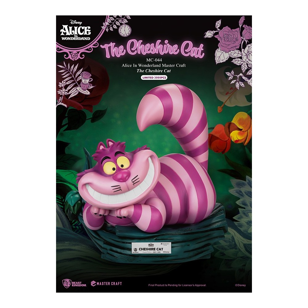 BEAST KINGDOM ALICE IN WONDERLAND THE CHESHIRE CAT STATUE MASTERCRAFT FIGURE