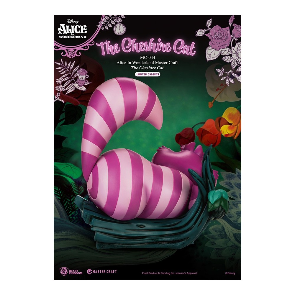 ALICE IN WONDERLAND THE CHESHIRE CAT STREGATTO STATUA MASTERCRAFT FIGURE BEAST KINGDOM