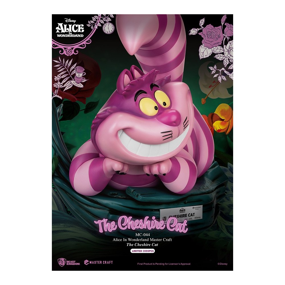 BEAST KINGDOM ALICE IN WONDERLAND THE CHESHIRE CAT STATUE MASTERCRAFT FIGURE