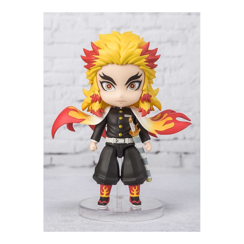 DEMON SLAYER KYOJURO RENGOKU FLAME BREATHING MINI FIGUARTS ACTION FIGURE BANDAI