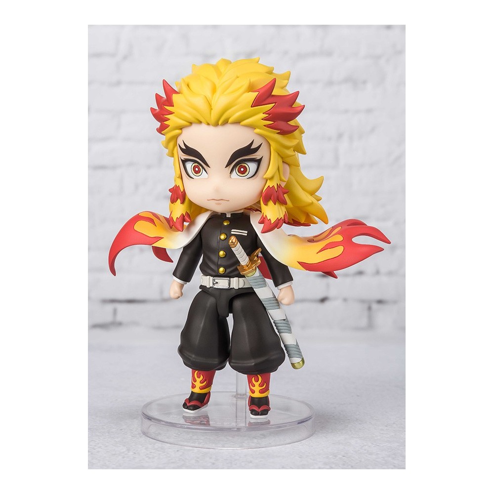 DEMON SLAYER KYOJURO RENGOKU FLAME BREATHING MINI FIGUARTS ACTION FIGURE BANDAI