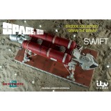 SIXTEEN 12 SPACE 1999 SWIFT SPACECRAF REPLICA DIE CAST FIGURE