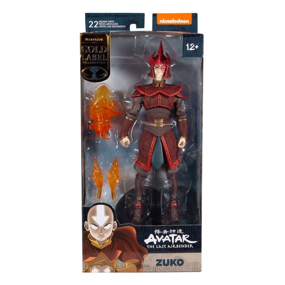 AVATAR THE LAST AIRBENDER ZUKO GOLD LABEL ACTION FIGURE MC FARLANE