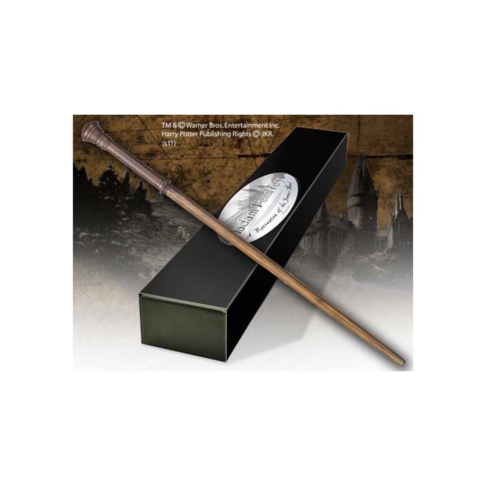 NOBLE COLLECTIONS HARRY POTTER WAND MADAME POMFREY REPLICA BACCHETTA