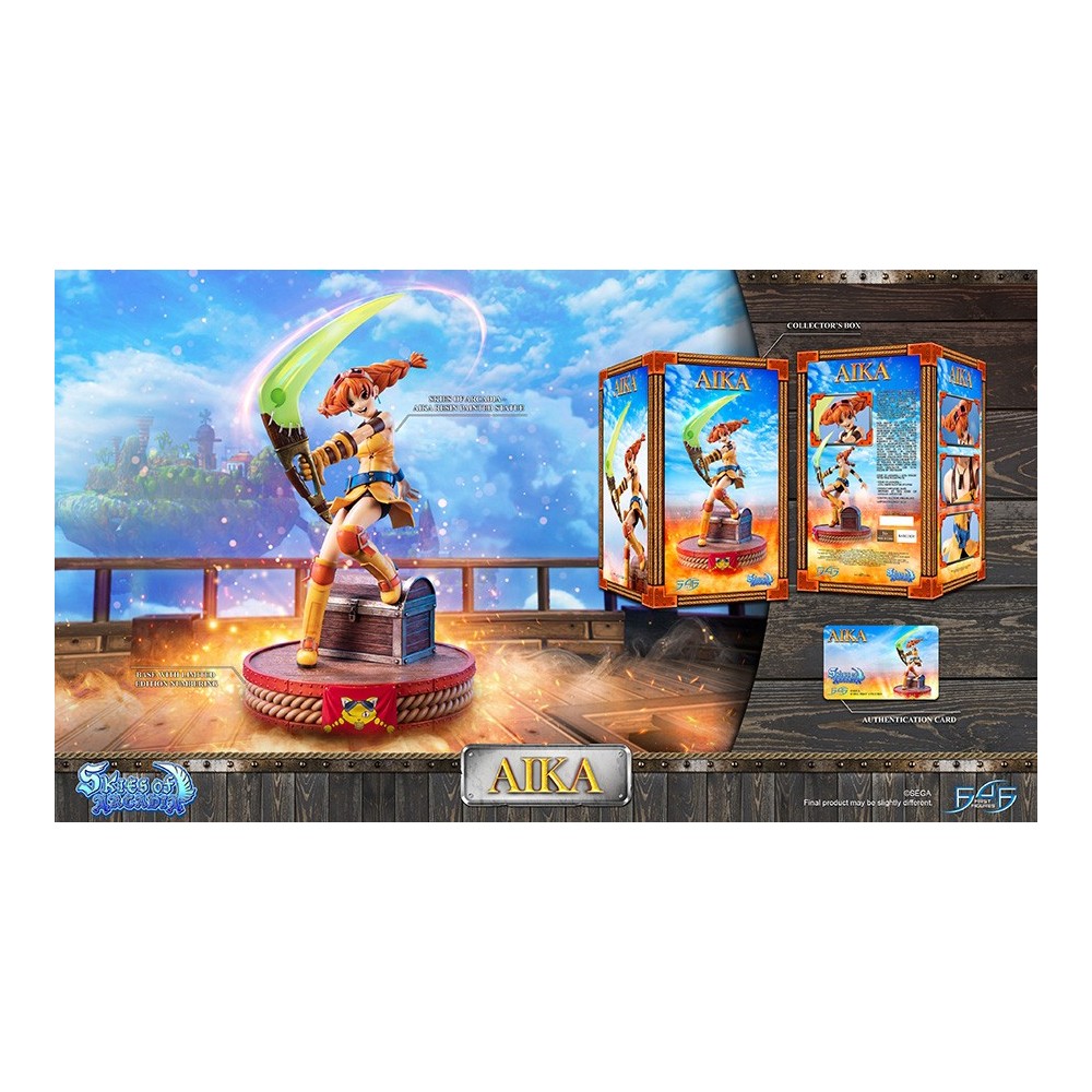 SKIES OF ARCADIA AIKA COLLECTOR STATUA FIGURE FIRST4FIGURES