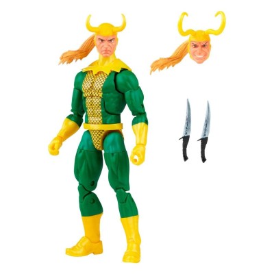 HASBRO MARVEL LEGENDS RETRO COLLECTION LOKI ACTION FIGURE