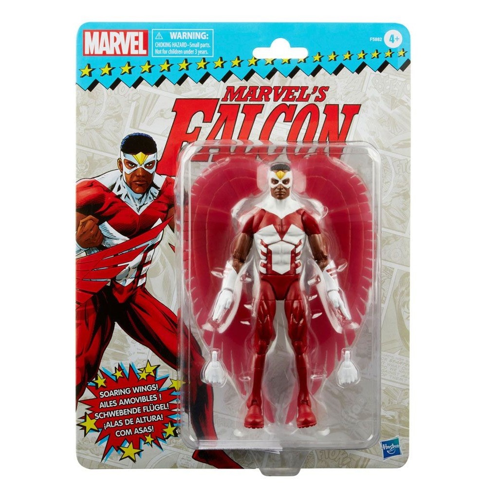 HASBRO MARVEL LEGENDS RETRO COLLECTION FALCON ACTION FIGURE