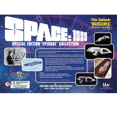 SPAZIO 1999 WARGAMES WHITE HAWK SPECIAL EDITION REPLICA FIGURE SIXTEEN 12