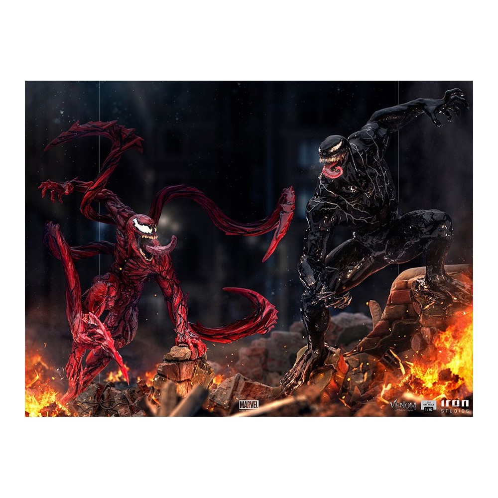 VENOM: LET THERE BE CARNAGE VENOM ART SCALE 1/10 STATUA FIGURE IRON STUDIOS
