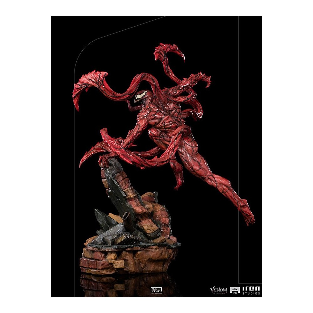 IRON STUDIOS VENOM: LET THERE BE CARNAGE - CARNAGE ART SCALE 1/10 STATUE FIGURE