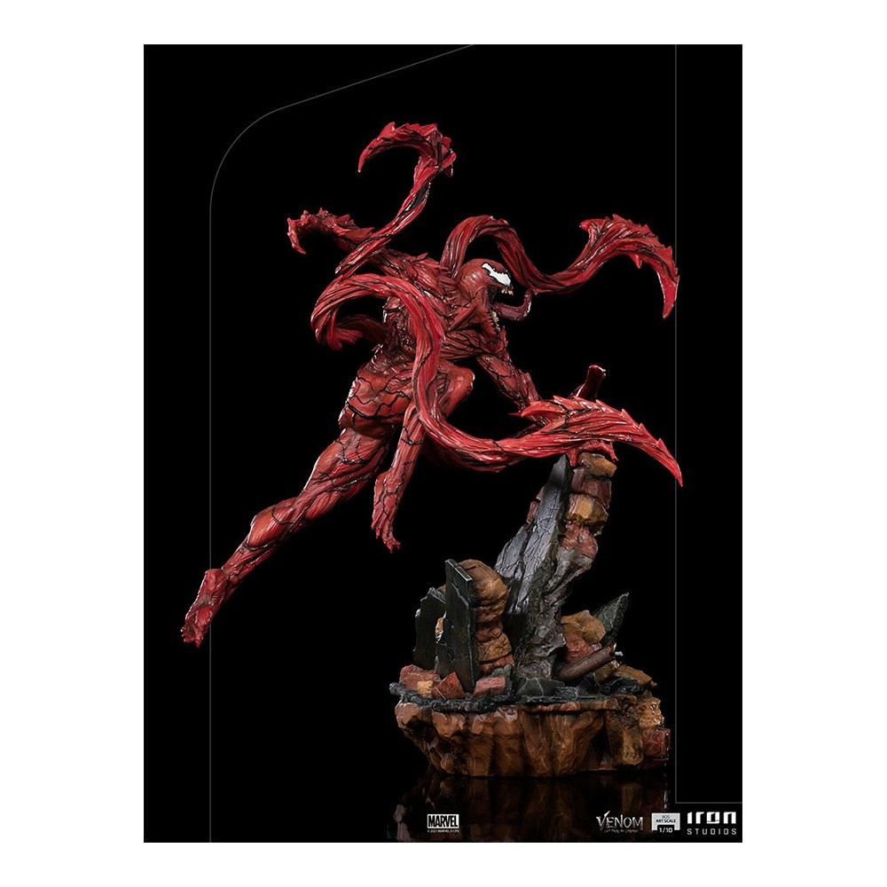 IRON STUDIOS VENOM: LET THERE BE CARNAGE - CARNAGE ART SCALE 1/10 STATUE FIGURE