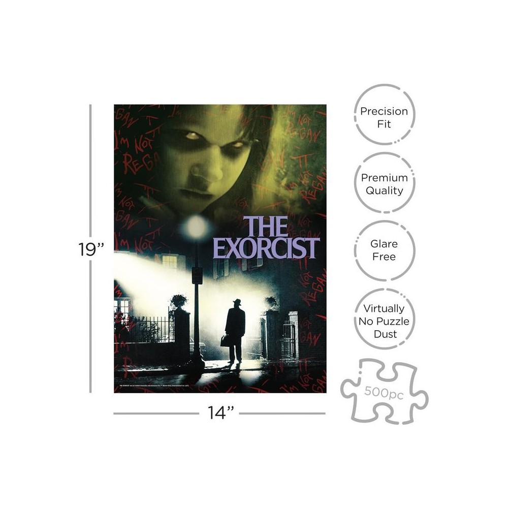 THE EXORCIST 500 PIECES PEZZI JIGSAW PUZZLE 48x35cm AQUARIUS ENT